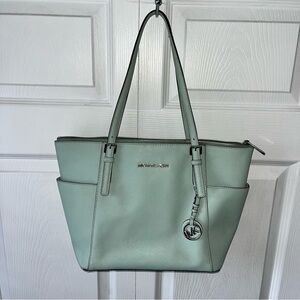 Gorgeous baby blue Michael Kors purse